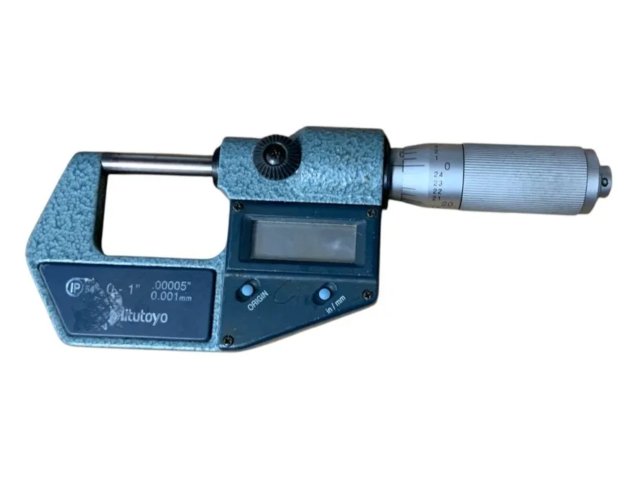 Микрометр Mitutoyo 293-369 Digimatic Outside Micrometer IP54, 0-1"/0-25mm Range,
