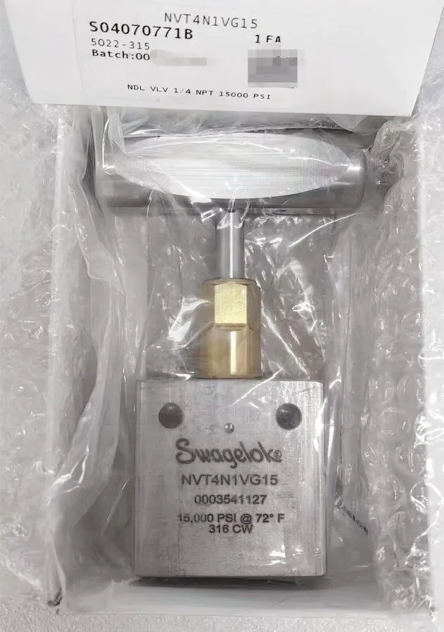 Клапан Swagelok NVT4N1VG15 stop valve