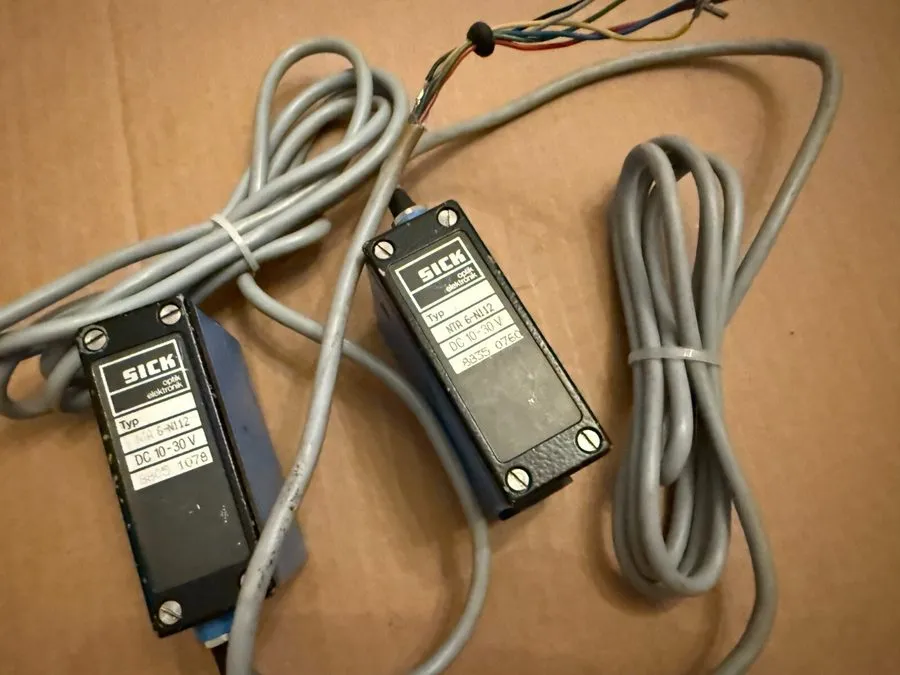 Фотоэлектрический датчик SICK Fiber Contract Photoelectric Sensor Switch NTA6-N1 — фото лота 3