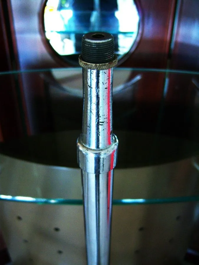 Микрофон Vintage 1950's Atlas MS-12C microphone floor stand MS-10C MS-11C Shure  — фото лота 2