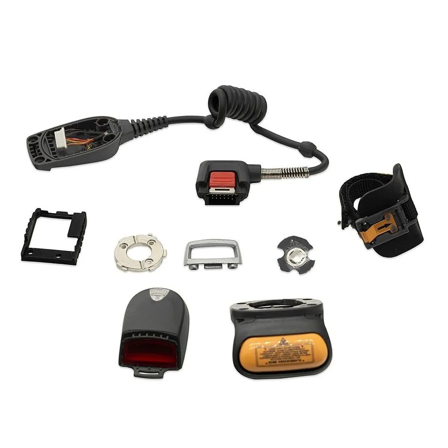 Сканер штрих-кода RS4000 1D CORDED RING FINGER SCANNER Symbol Motorola Zebra RS4 — фото лота 2