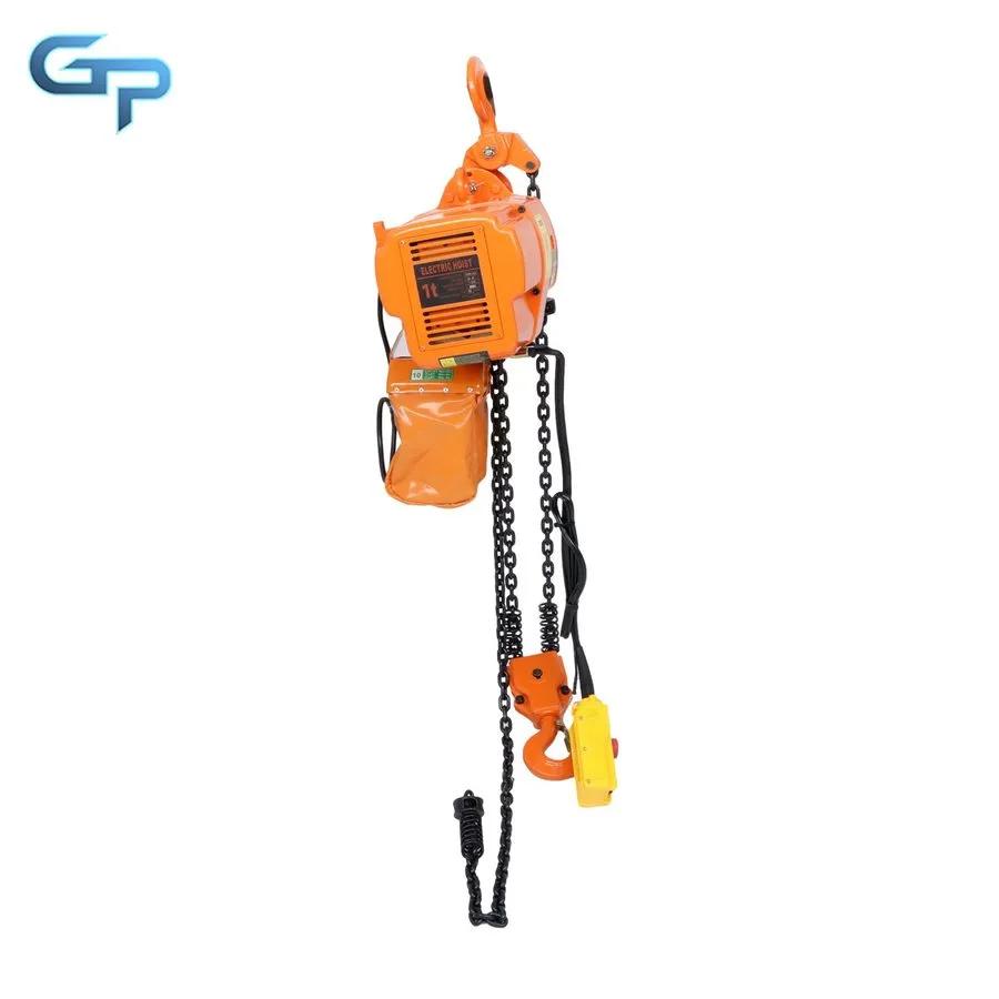 Таль Electric Chain Hoist G80 Chain 750W 1T/2200lbs 1.5m/5ft Wired Remote Contro — фото лота 2