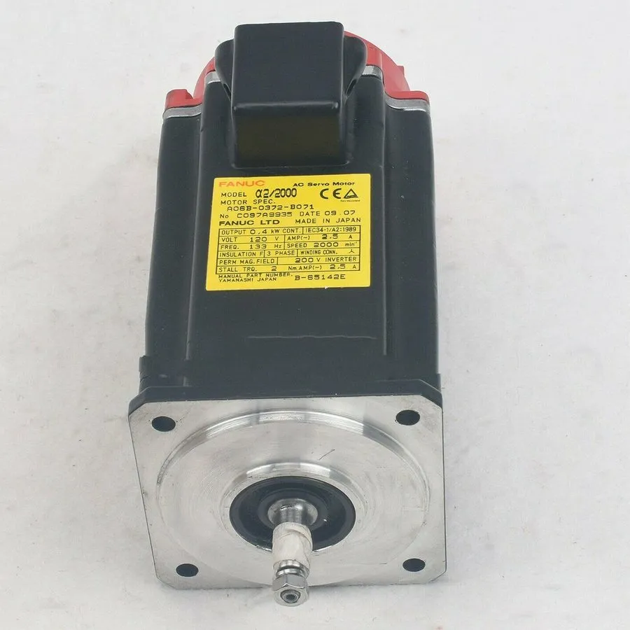 Серводвигатель FANUC / A06B-0372-B071 / AC SERVO MOTOR, Outer damage,Part broken