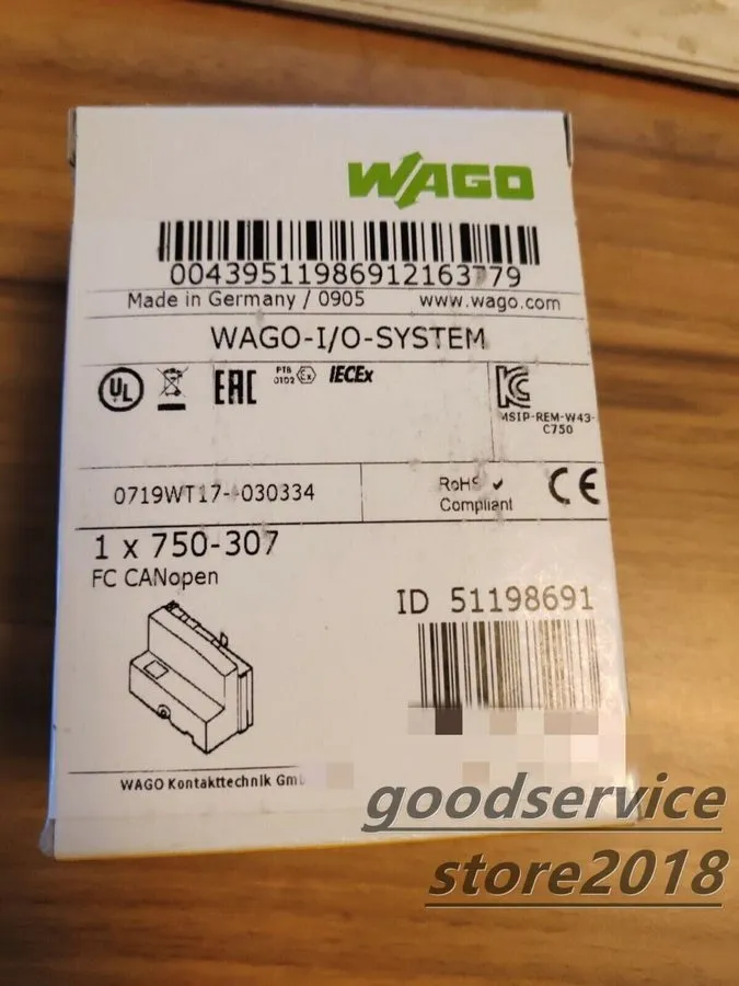 ПЛК Wago 750-307 Buscoupler DeviceNet Module PLC Adapter