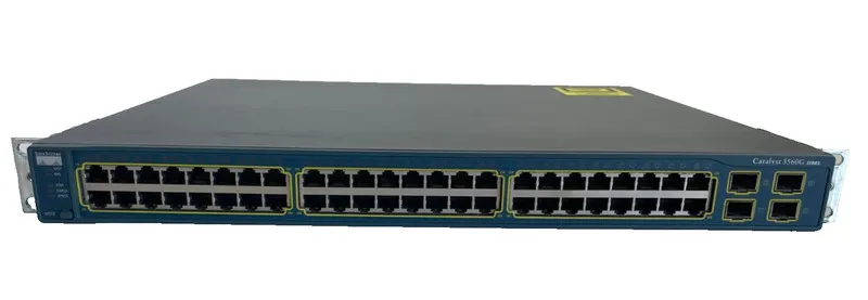 Коммутатор Cisco Catalyst 3560G WS-C3560G-48TS-S 48-Port Ethernet Switch *Non-Po
