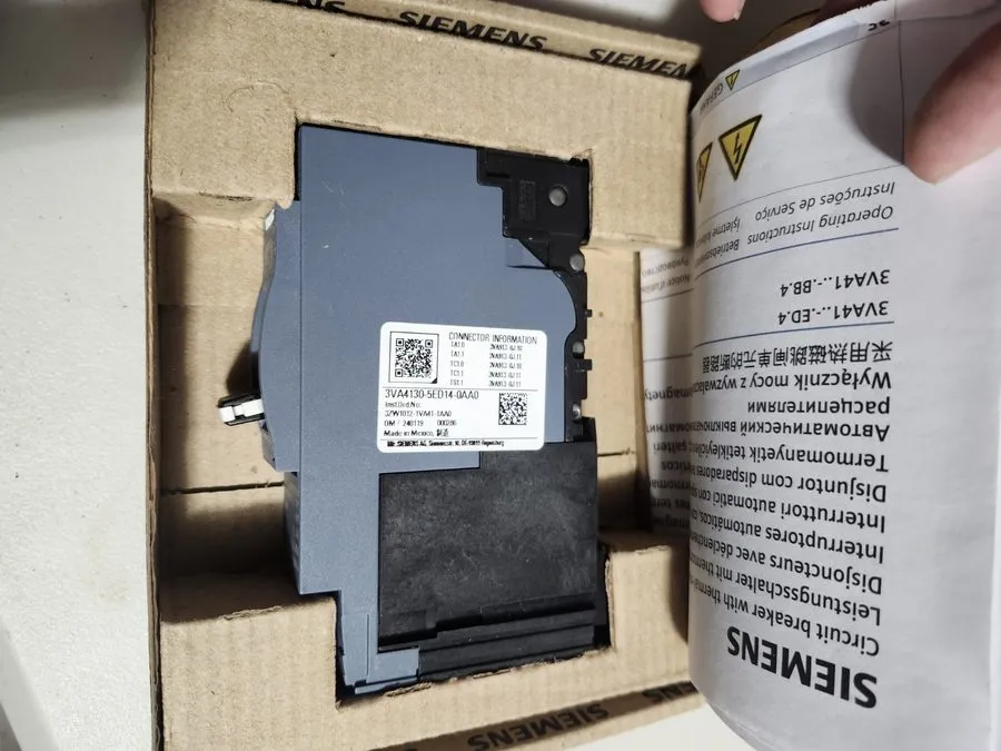 Автоматический выключатель Siemens 3VA4130-5ED14-0AA0 Circuit Breaker 30A 1P 347 — фото лота 2