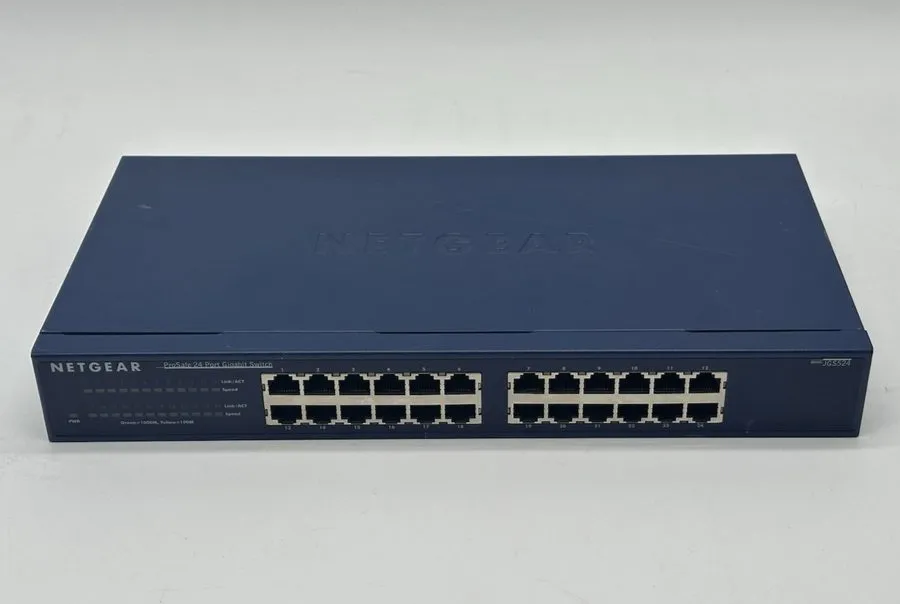 Коммутатор NETGEAR ProSafe JGS524 Plus 24-Port Gigabit Rackmount Switch