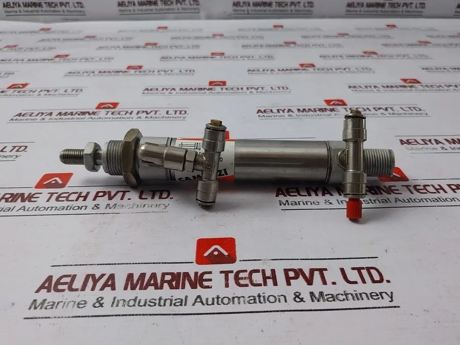 Пневмоцилиндр Camozzi 24N2A25A060 Pneumatic Cylinder Stroke 60mm Max Pressure 10 — фото лота 1