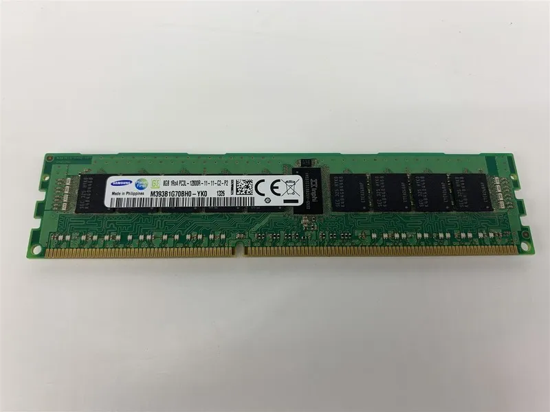 Модуль памяти Samsung M393B1G70BH0-YK0 8GB 1RX4 PC3L-12800R DDR3 ECC RDIMM RAM