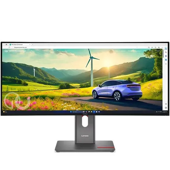Монитор Lenovo ThinkVision T34w-30 34' WQHD Monitor 1500R Curve 4K 3440x1440 21: