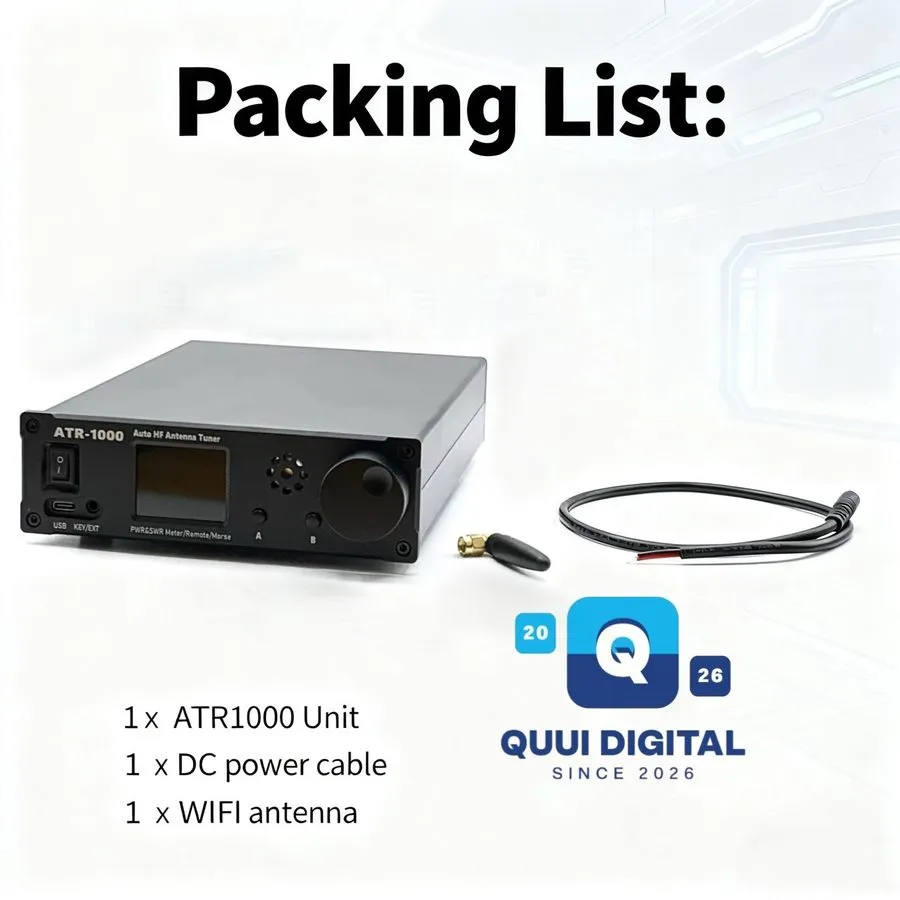 Антенный тюнер ATR-1000 1000W 1.8-30MHz Automatic Antenna Tuner