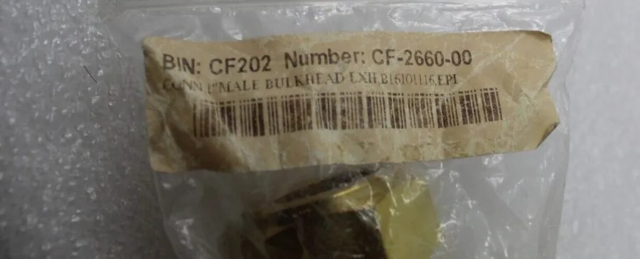 Разъём Swagelok CF-2660-00 Connector 1" Male Bulkhead valve CF202 B-1610-11-16E — фото лота 1