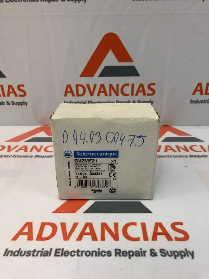 Автоматический выключатель Telemecanique Circuit Breaker, GV2ME21, P/N:034321, T
