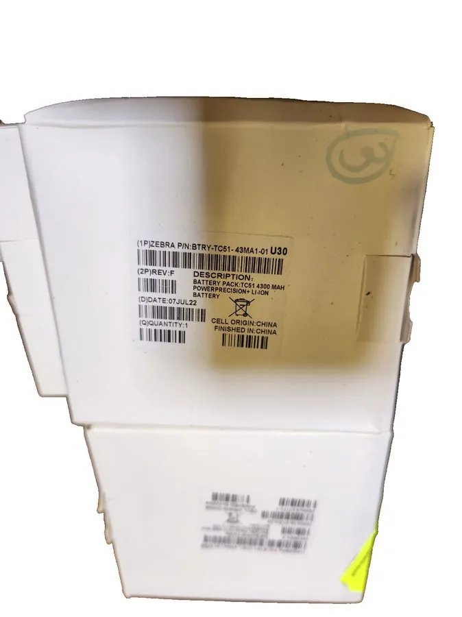 Терминал сбора данных BT-000314A BTRY-TC51-43MA1-01 Battery