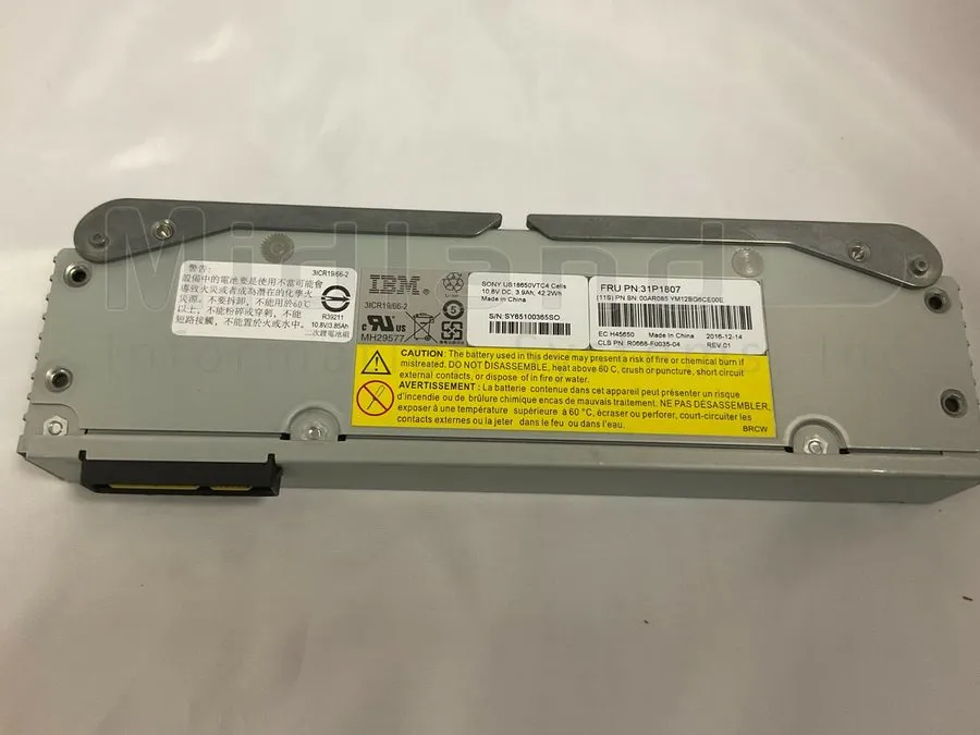Контроллер СХД IBM 31P1807, 00AR085 Node canister battery Storwize V7000