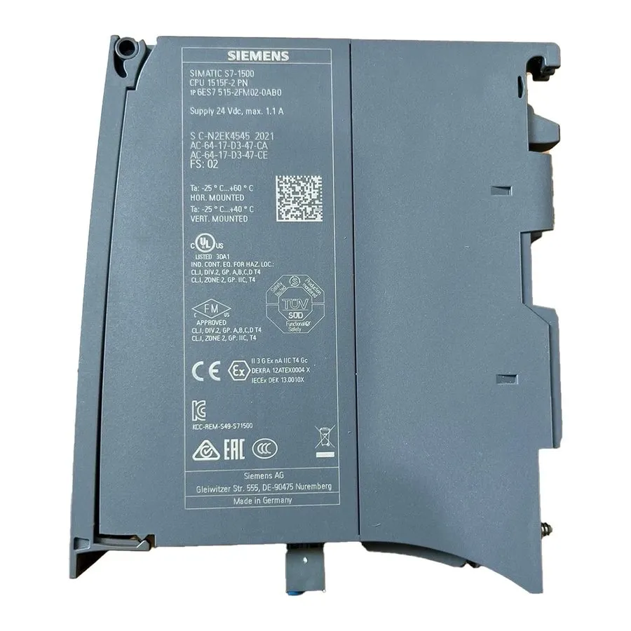 ПЛК Siemens Simatic S7-1500F 6ES7517-3FP00-0AB0