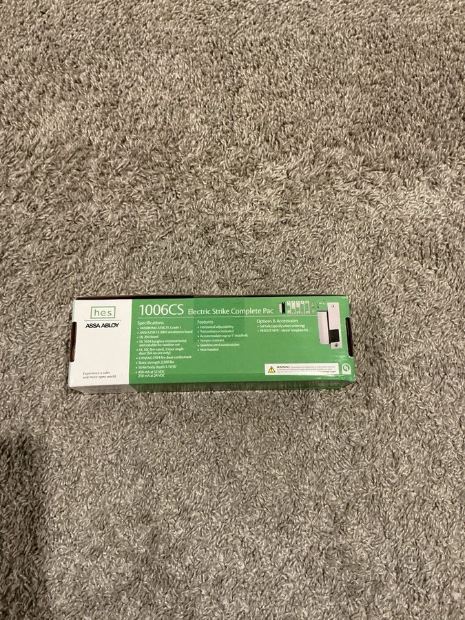 Оборудование видеонаблюдения Assa Abloy HES 1006CS 12/24D-630 Electric Strike