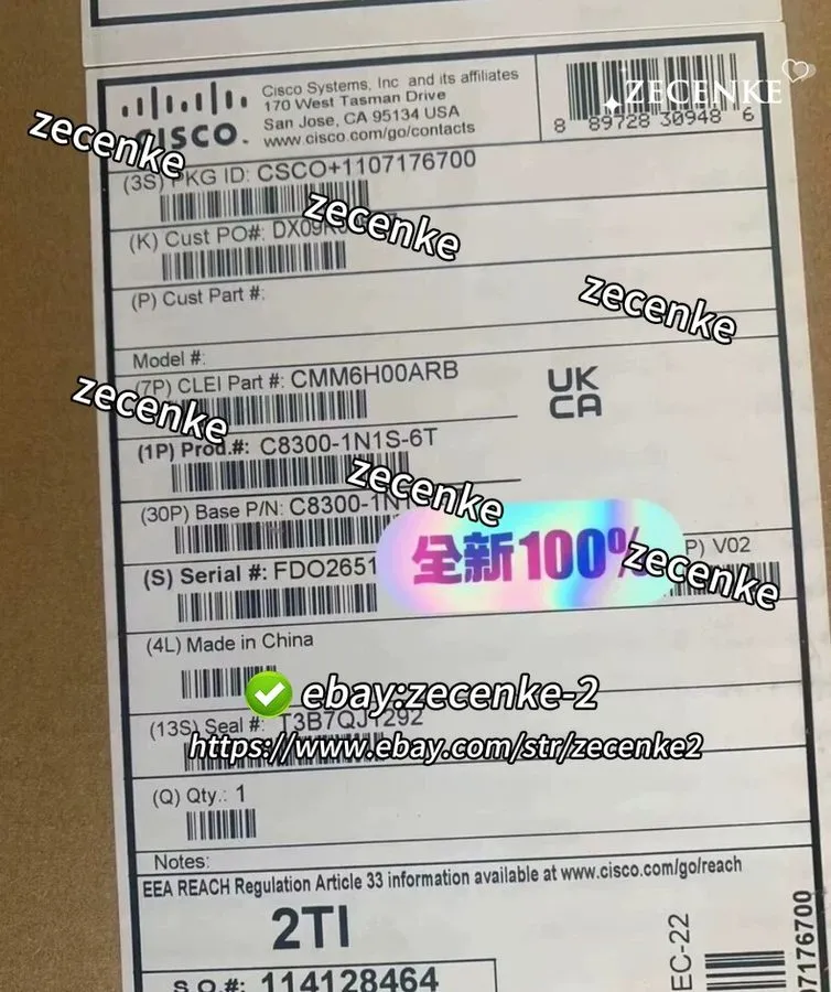 Маршрутизатор C8300-1N1S-6T