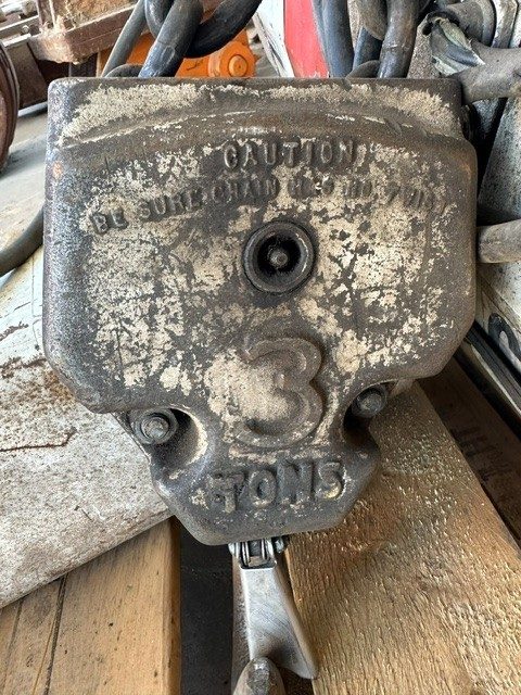 Таль Coffing 3 Ton Electric Chain Hoist Model (EC6010-3) — фото лота 2