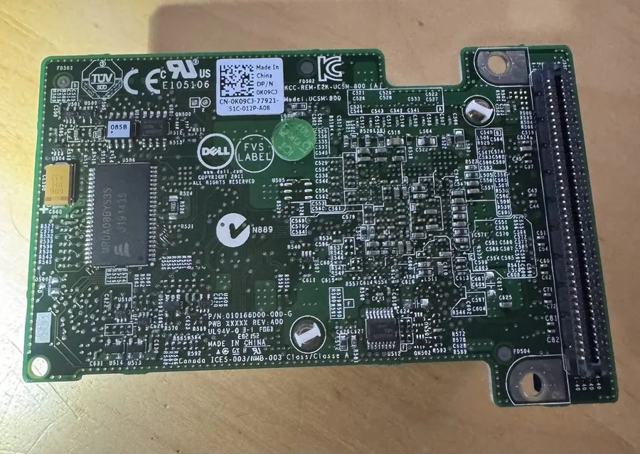 Контроллер Perc K09CJ H310 Mini Mono 6Gb/s SAS/SATA RAID Controller Module 0K09C