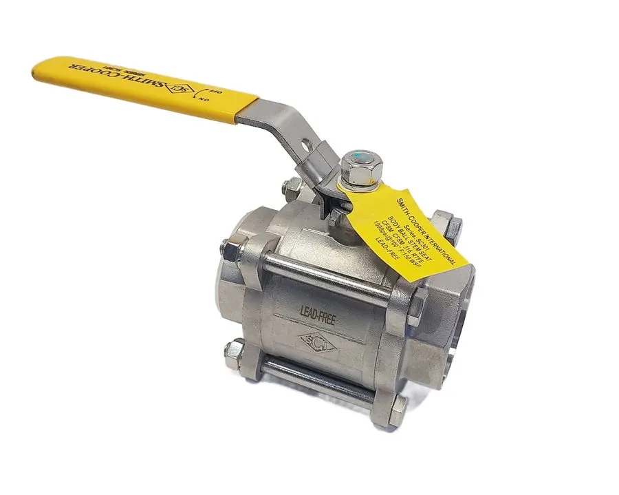 Клапан Smith-Cooper SC301SWG 1 1/4" 316 Stainless Socket Weld Ball Valve 1000 WO