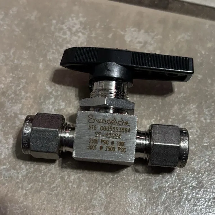 Клапан Swagelok SS-42GS4 ball valve 2500 psig shipping M
