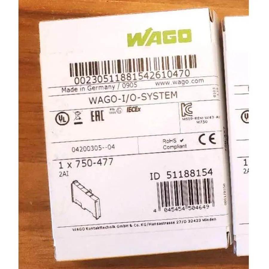 ПЛК Wago 750-477 Buscoupler DeviceNet Module PLC