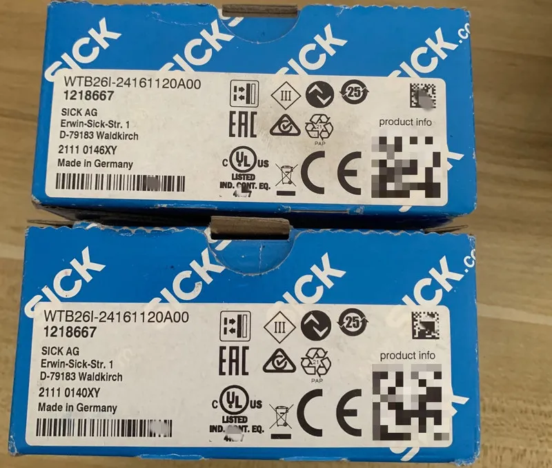 Фотоэлектрический датчик WTB26I-24161120A00 1218667 SICK Photoelectric Sensor