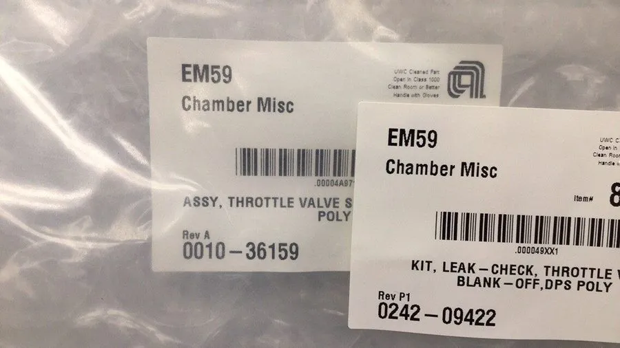 Клапан Applied Materials 0242-09422 Kit Leak-Check Throttle Valve Blank Off DPS  — фото лота 2
