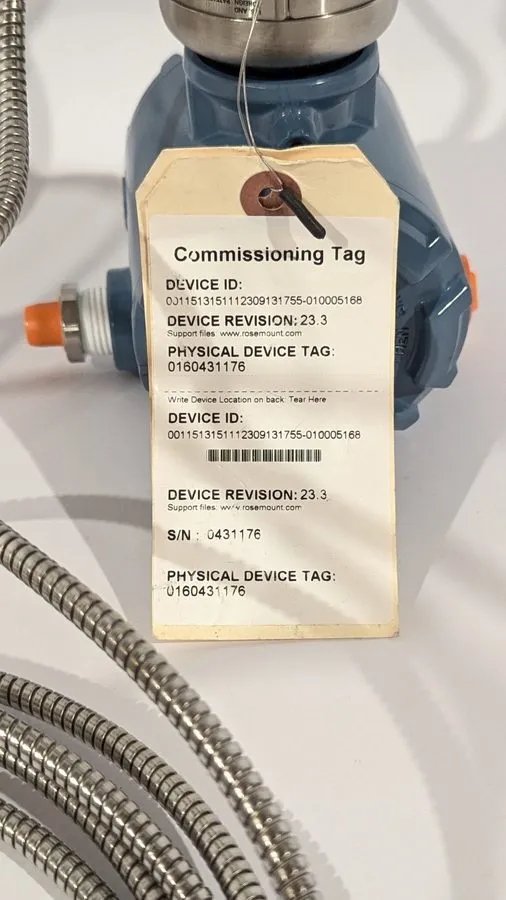 Датчик Rosemount 3051S DP SETA3 SCT80 Dual Sanitary Remote Seal Transmitter HART — фото лота 1