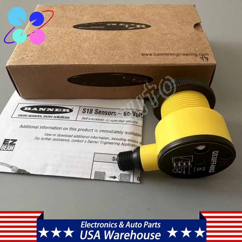 Фотоэлектрический датчик Banner QS30FF400Q Photoelectric switch sensor