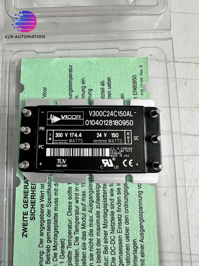 Фото лота V300C24C150AL от продавца №48302