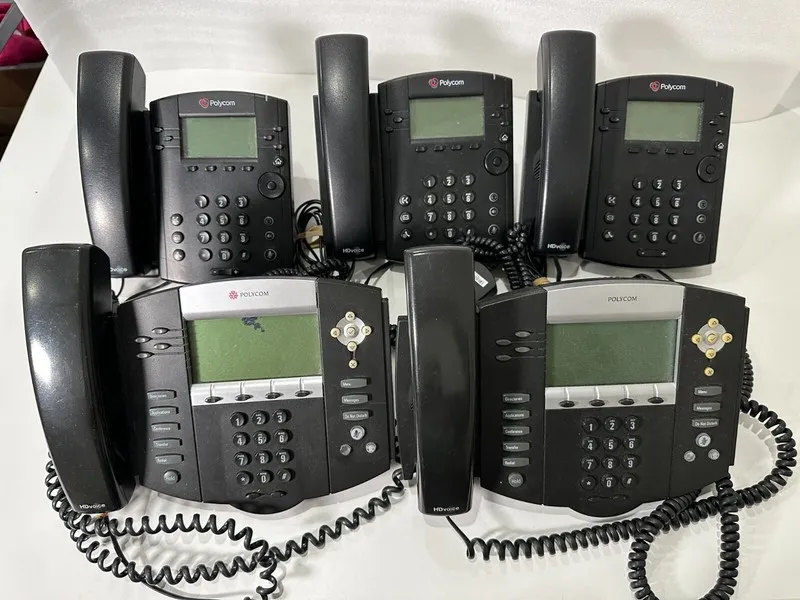 IP-телефон POLYCOM VVX 300 BUSINESS IP DESK PHONE VOIP 6-LINE POE
