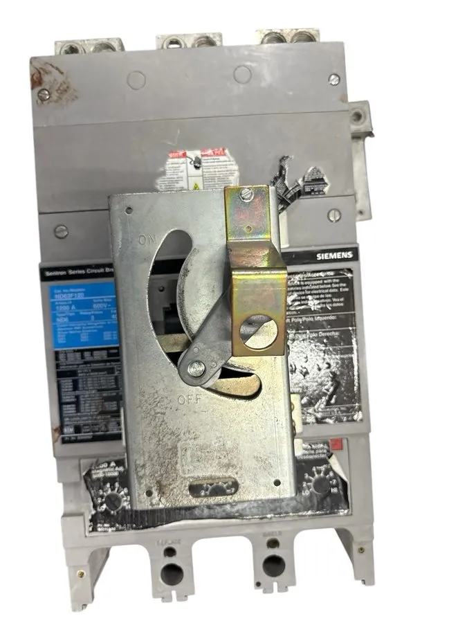 Автоматический выключатель Siemens Sentron Type ND63F120 1200 Amp 600 VAC Circui — фото лота 1