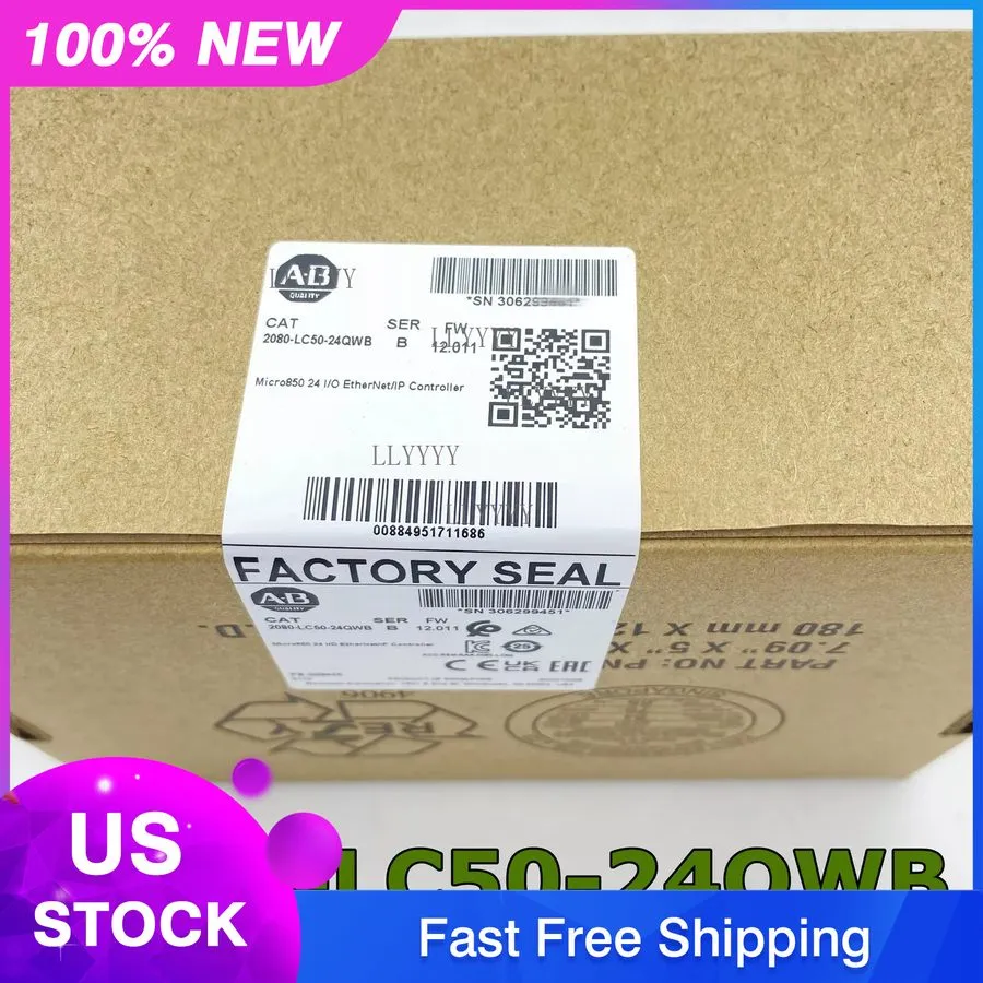 ПЛК Allen-Bradley 2080-LC50-24QWB AB Micro850 EtherNet/IP Controller TX