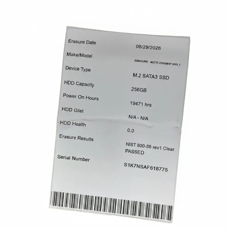 SSD-накопитель Samsung PM851 PM871a MZ-7TE2560 MZ-7LN256A 256GB 2.5" SATA III SS — фото лота 2