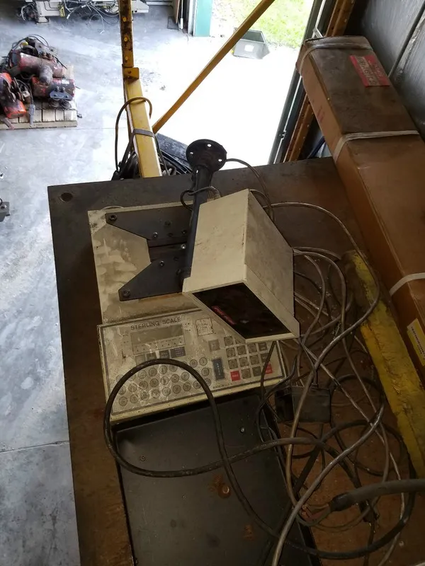 Весы Sterling 5000 lb Capacity Floor Scale Model 54860-E Heavy Duty — фото лота 2