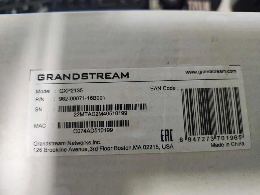 IP-телефон Grandstream GS-GXP2135 8 Line Enterprise IP Phone — фото лота 2