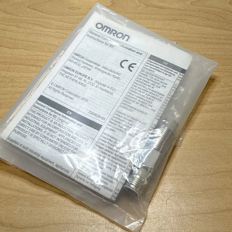 Датчик приближения Omron E2E-X5ME1-M1 Inductive Proximity Sensor, 5mm, 12-24VDC, — фото лота 2