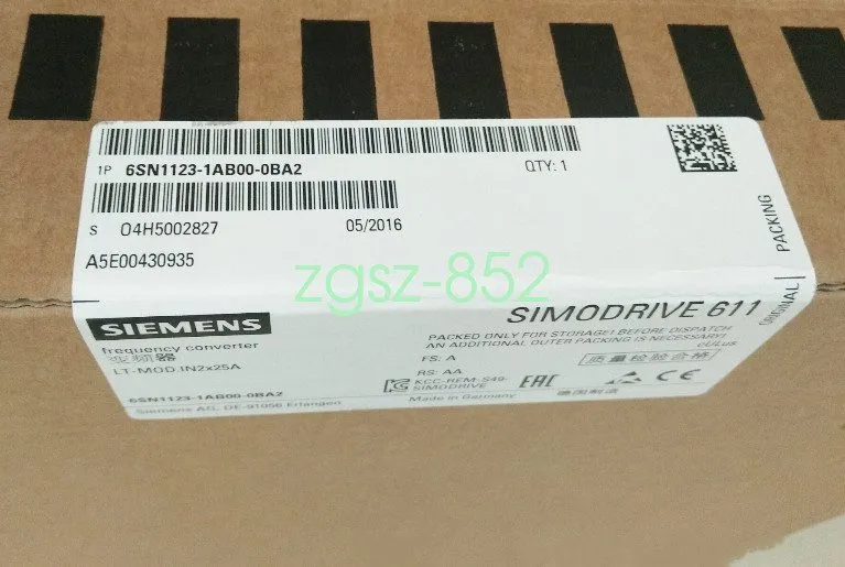 Сервоусилитель 6SN1123-1AB00-0BA2 SIEMENS SIMODRIVE 611 POWER MODULE BY EXPRESS