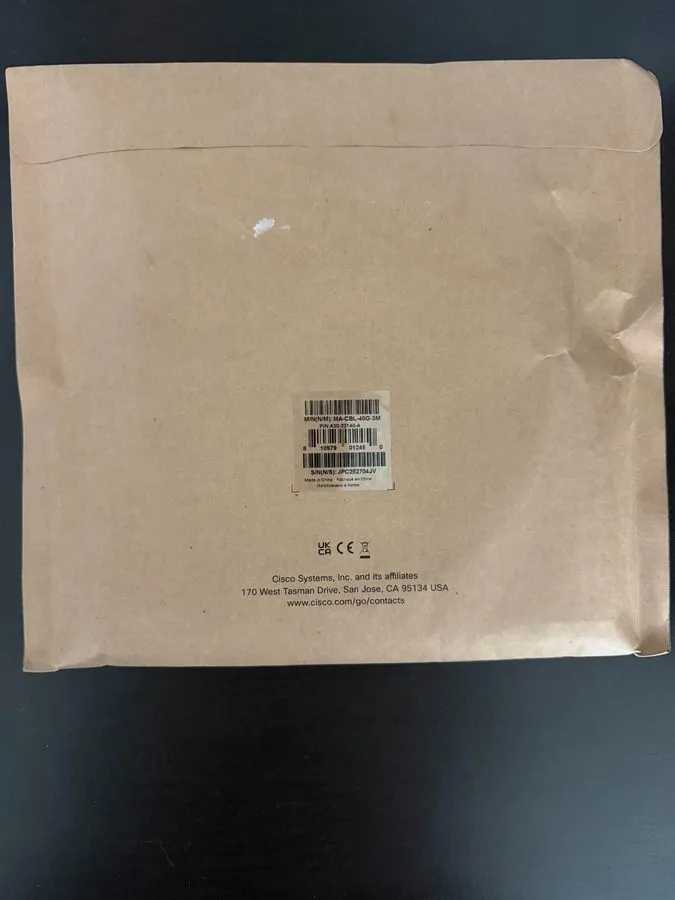 Коммутатор Cisco Meraki MS Switch Stacking Cable 3M MA-CBL-40G-3M
