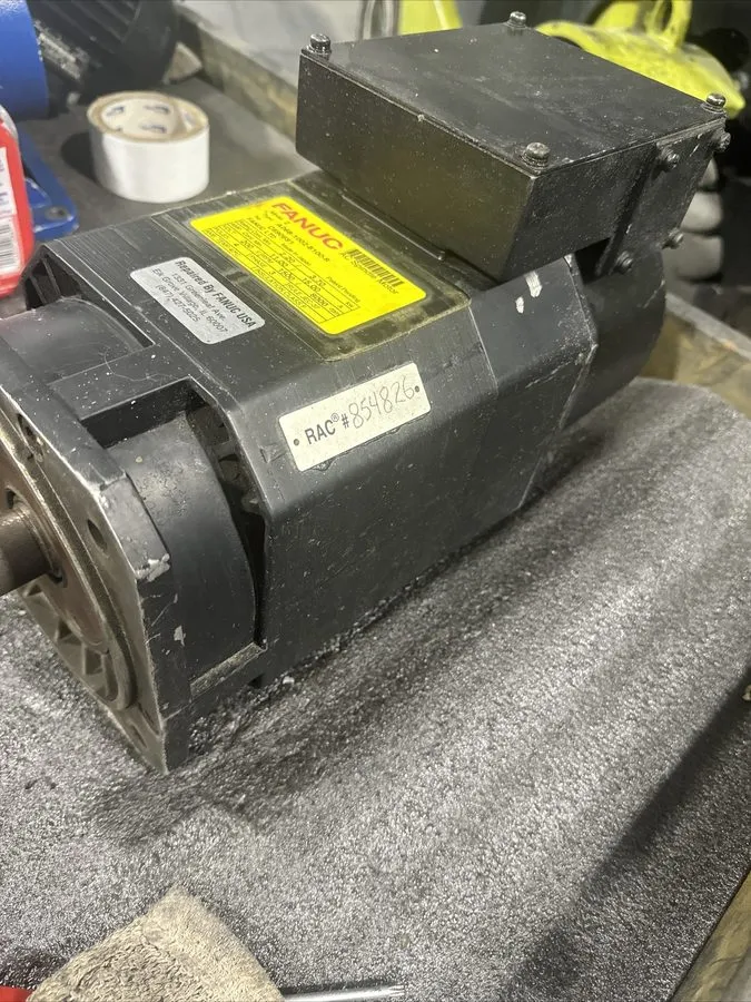 Шпиндель FANUC AC SPINDLE MOTOR Model 2 Type A06B-1002-B100-R — фото лота 2