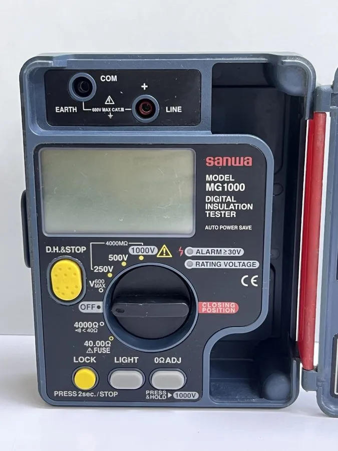 Тестер MG1000 Digital Insulation Tester Dustproof + Splashproof IP54 Design