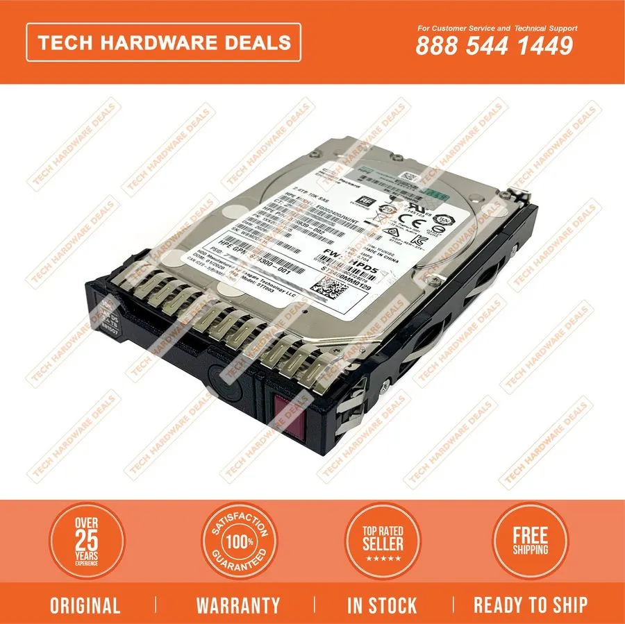 Жёсткий диск HPE 2.4Tb 10K SAS HDD in tray PN 881507 876939-002 879300-001
