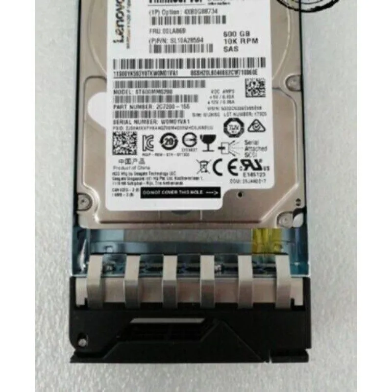 Жёсткий диск Lenovo 00LA869 4XB0G88734 600GB SL10A28594 10K 12Gb/s SAS Hot Swap  — фото лота 3