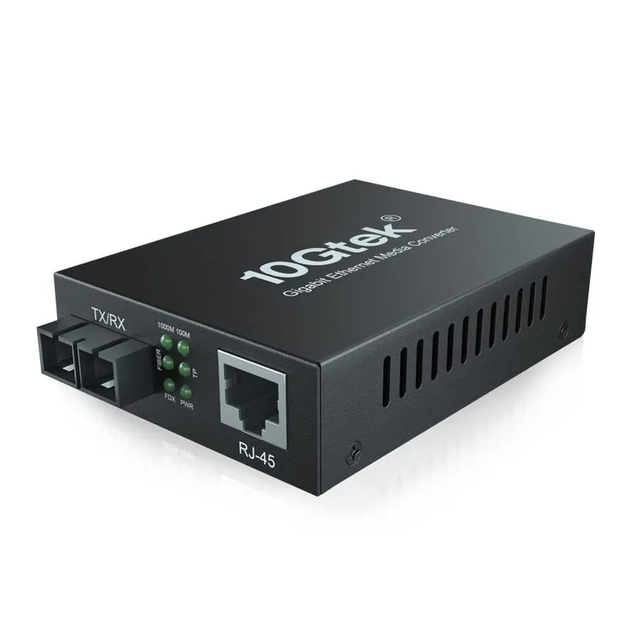 Медиаконвертер Gigabit Ethernet Fiber Media Converter 1000BaseLX SFP 1.25Gb/s 13