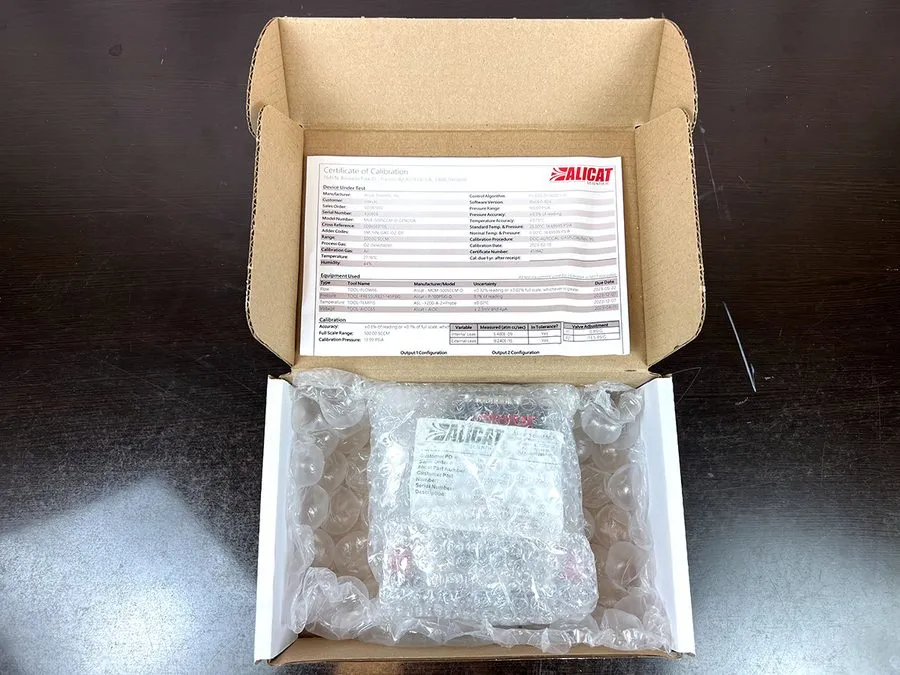 Контроллер ALICAT MCE-500SCCM-D-GENCOA 5M 5IN GAS: O2 DS Mass Flow Controller MF — фото лота 2