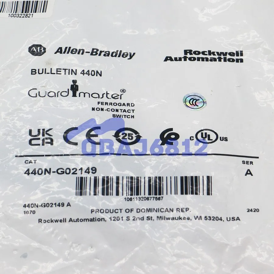 Реле безопасности 440N-G02149 Guardmaster 440N Non Contact Switch 8-Pin Micro (M