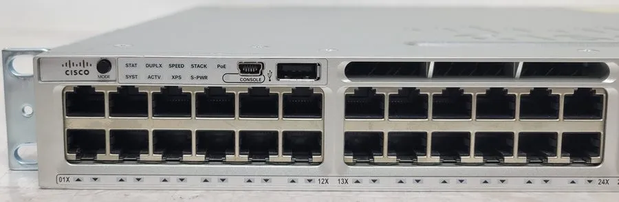 Коммутатор Cisco WS-C3850-48U-S 48-Port UPoE Switch w/ C850-NM-2-10G & Dual 1100