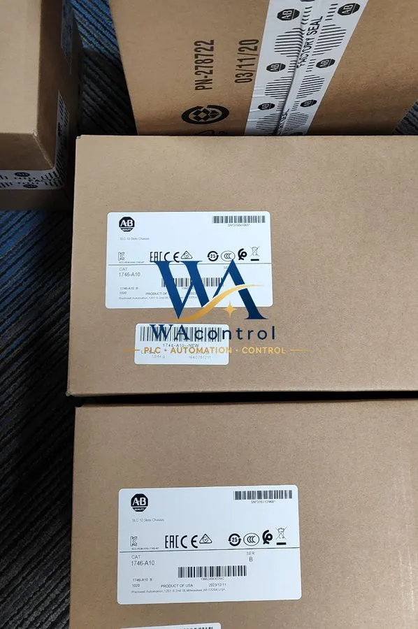 ПЛК Allen Bradley 1746-A10 SLC 500 10 Slot PLC Chassis Rack